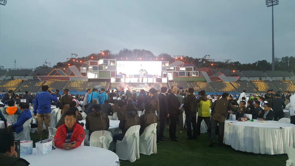 전국장애인체육대회 참관