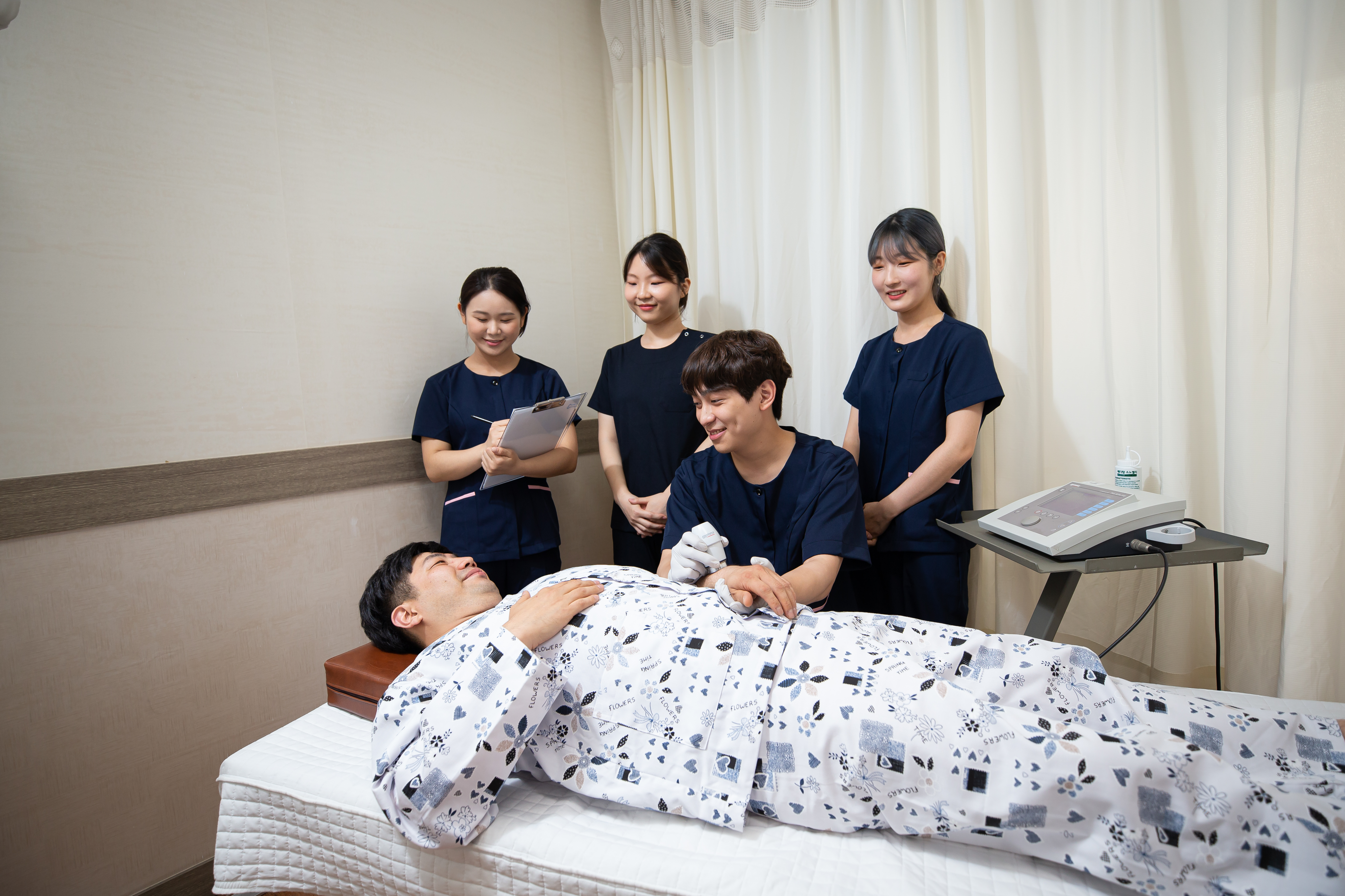 물리치료학과 홍보사진 촬영