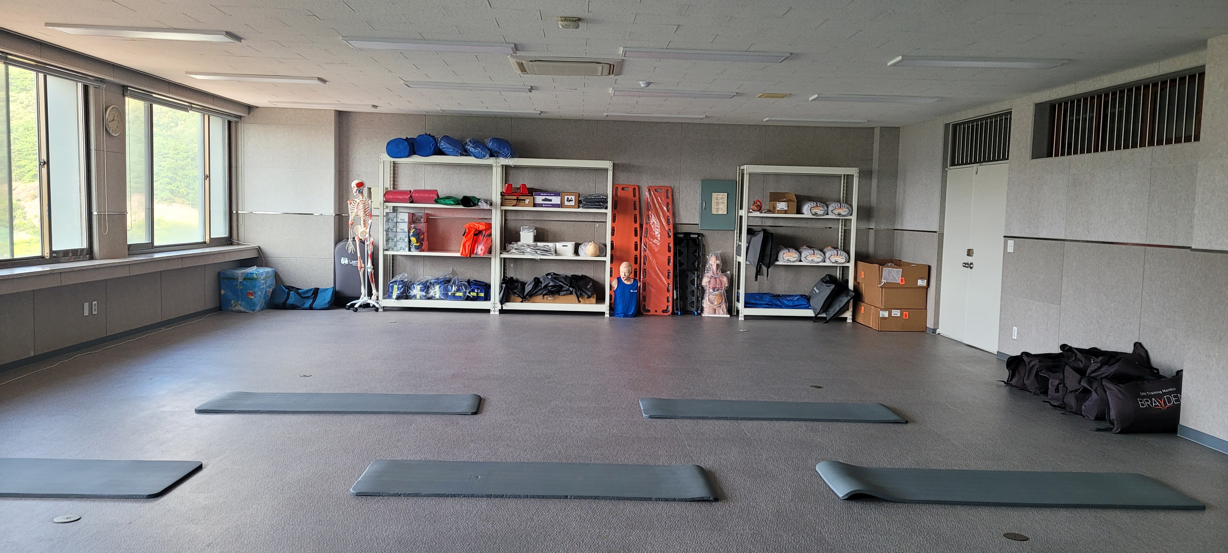 유원대학교 bls 실습실